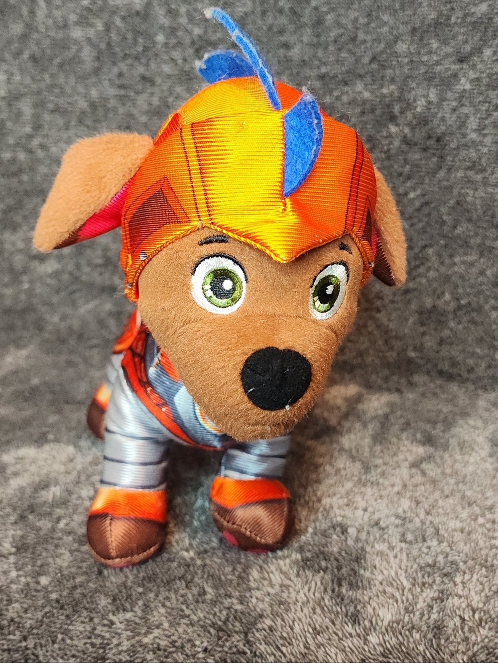 Nickelodeon Orange and Blue Plush Dog Toy